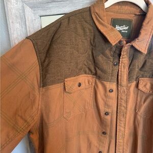 Howler Bros Two-Tone Button-Up Shirt/Jacket